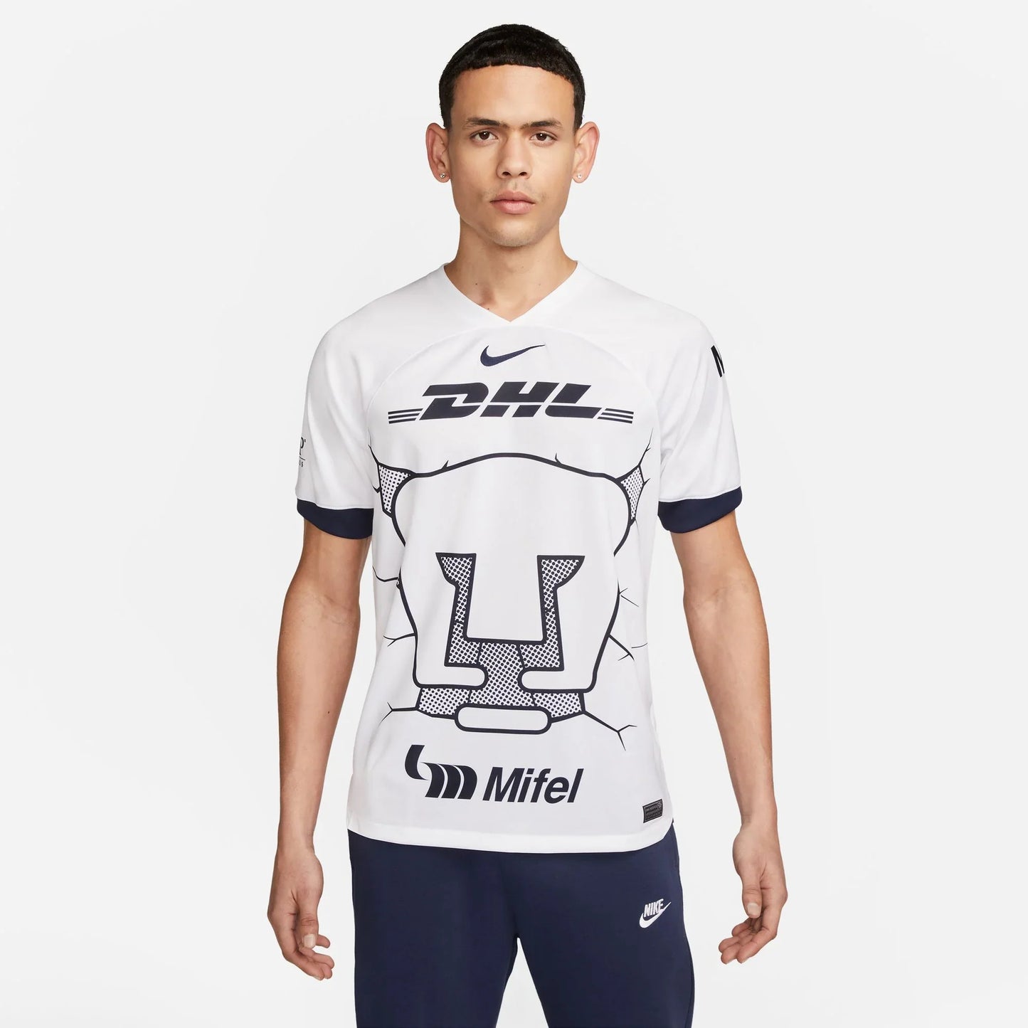 Nike Pumas 23 24 Stadium Home Jersey 23 Withe