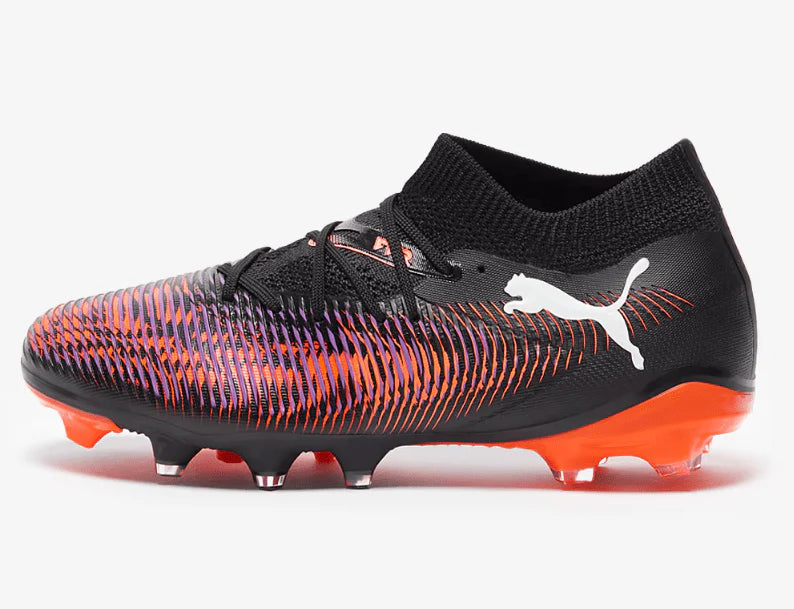 PUMA Future 8 Match FG AG Womens Multi Ground Soccer Cleats Black