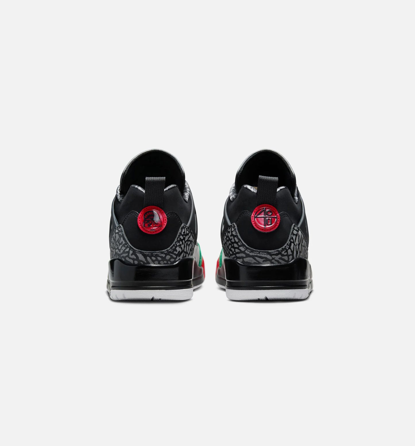 Spizike Low Mens Lifestyle Shoe Black Classic Green White Varsity Red