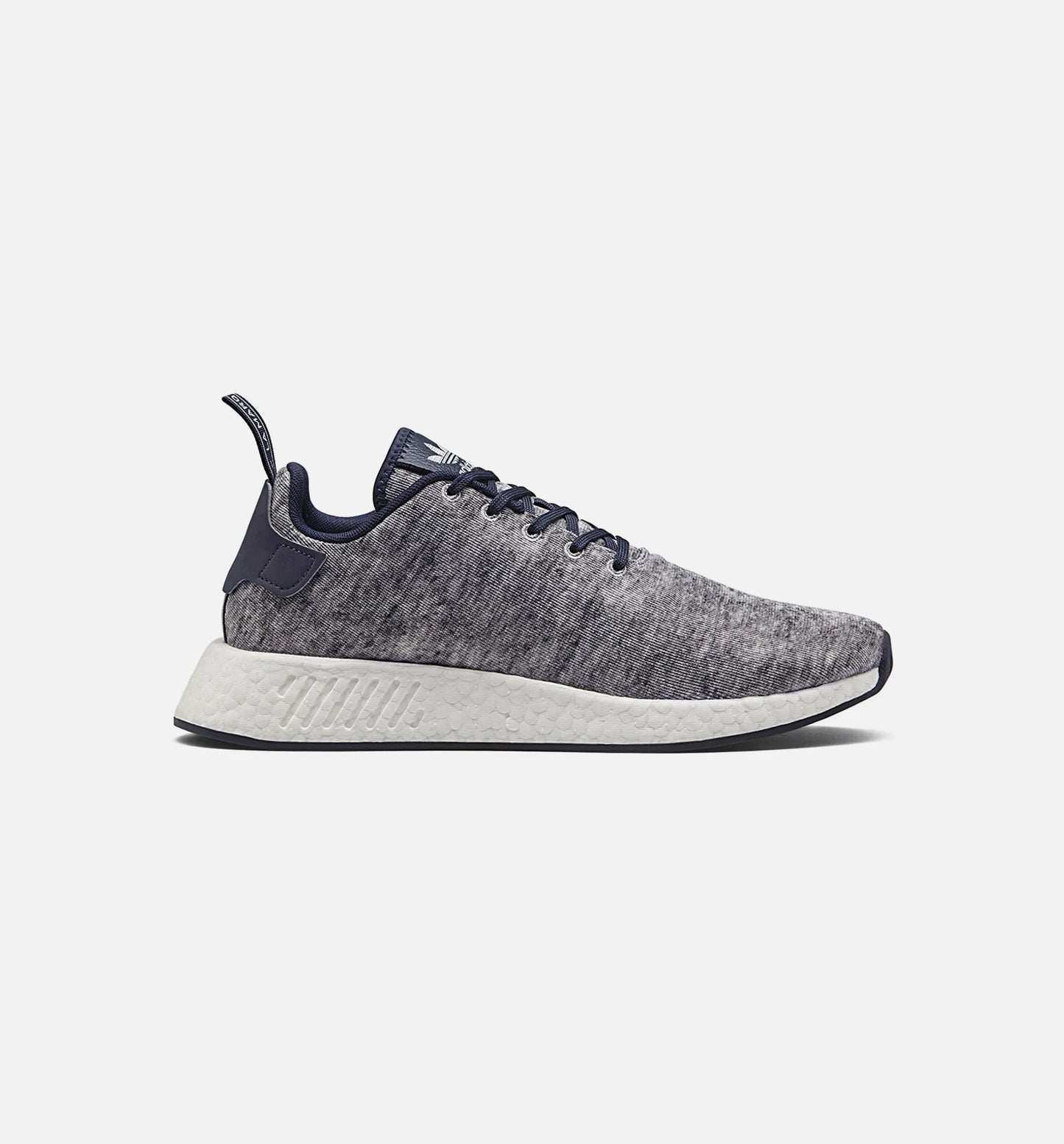 Us Sons NMD R2 Mens Shoe Core Heather Grey Matte Silver Running White