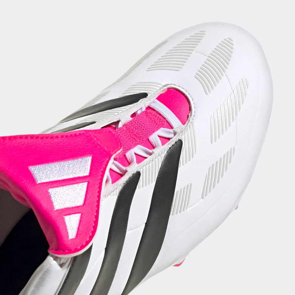 adidas Predator Precision3 FG Firm Ground Soccer Cleats White Black