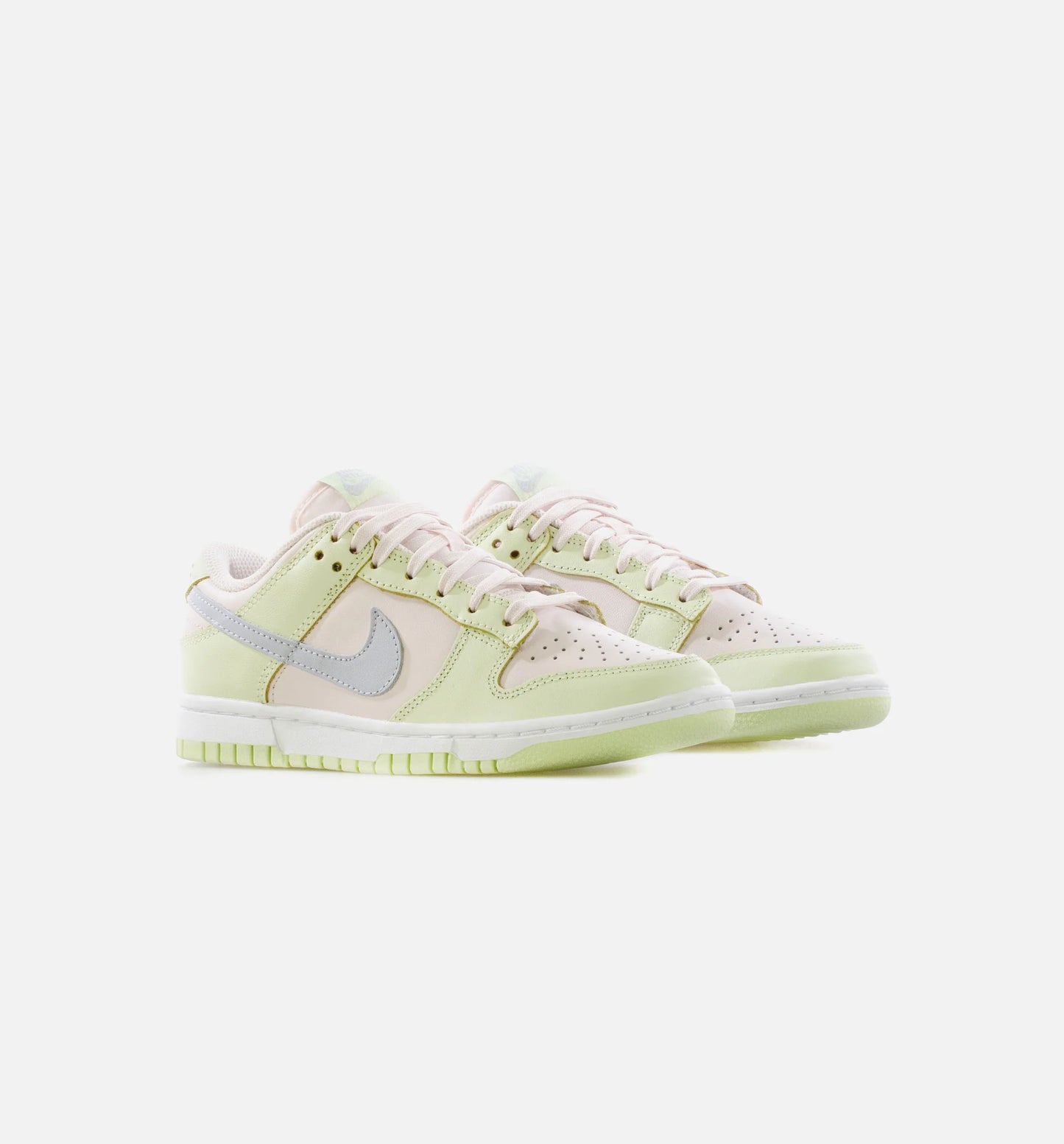Dunk Low Light Soft Pink Womens Lifestyle Shoe Light Soft Pink Ghost Lime Ice White Limit One Per Customer