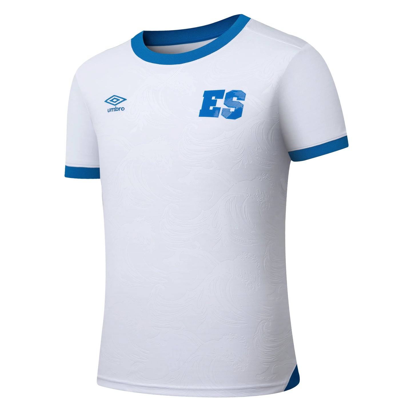 Umbro Salvador Away Mens Soccer Jersey 26 White Royal
