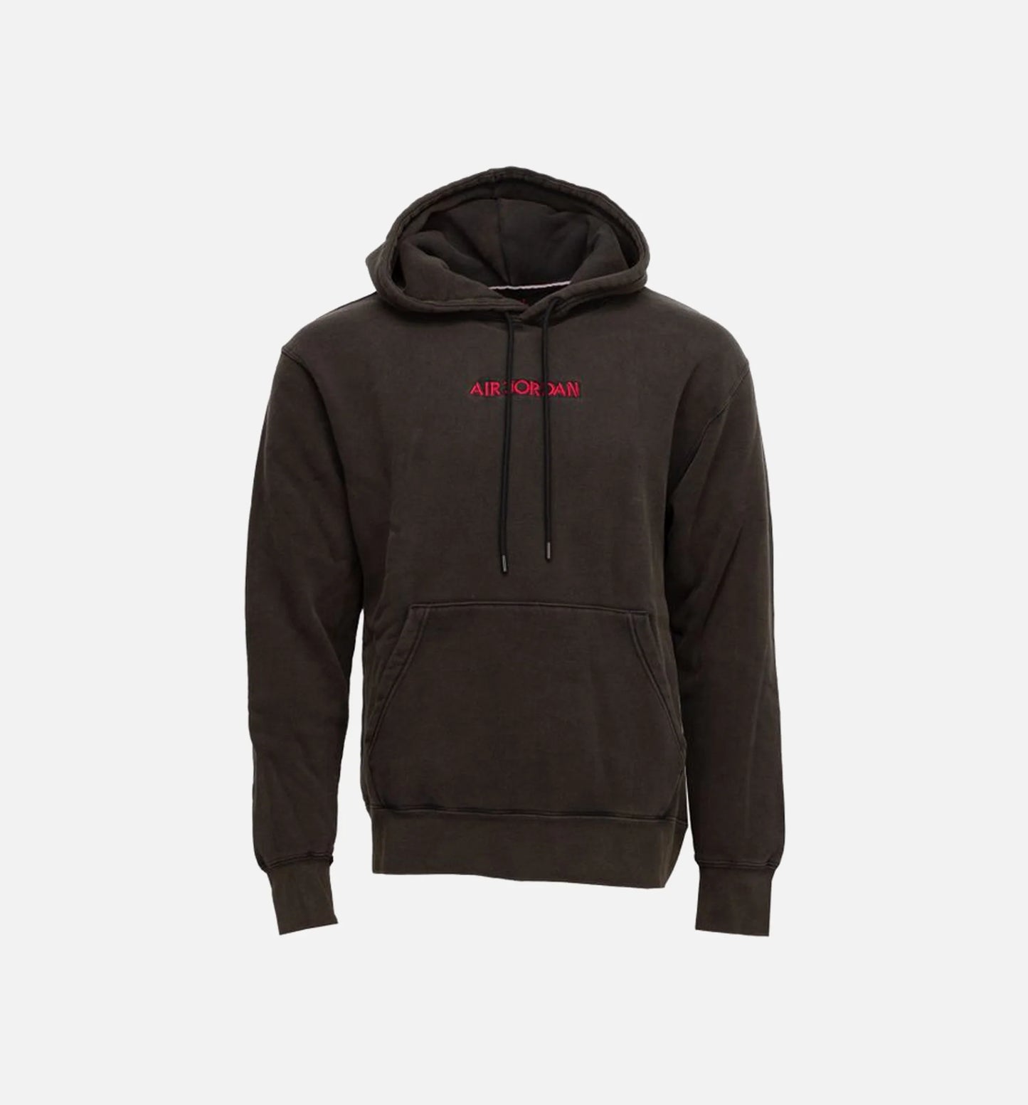 AJ5 GFX Mens Hoodie Black Red