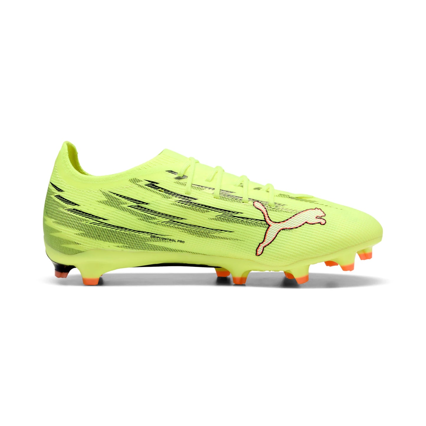 PUMA Ultra 6 Pro FG AG Firm Multi Ground Mens Soccer Cleats Yellow Black Red