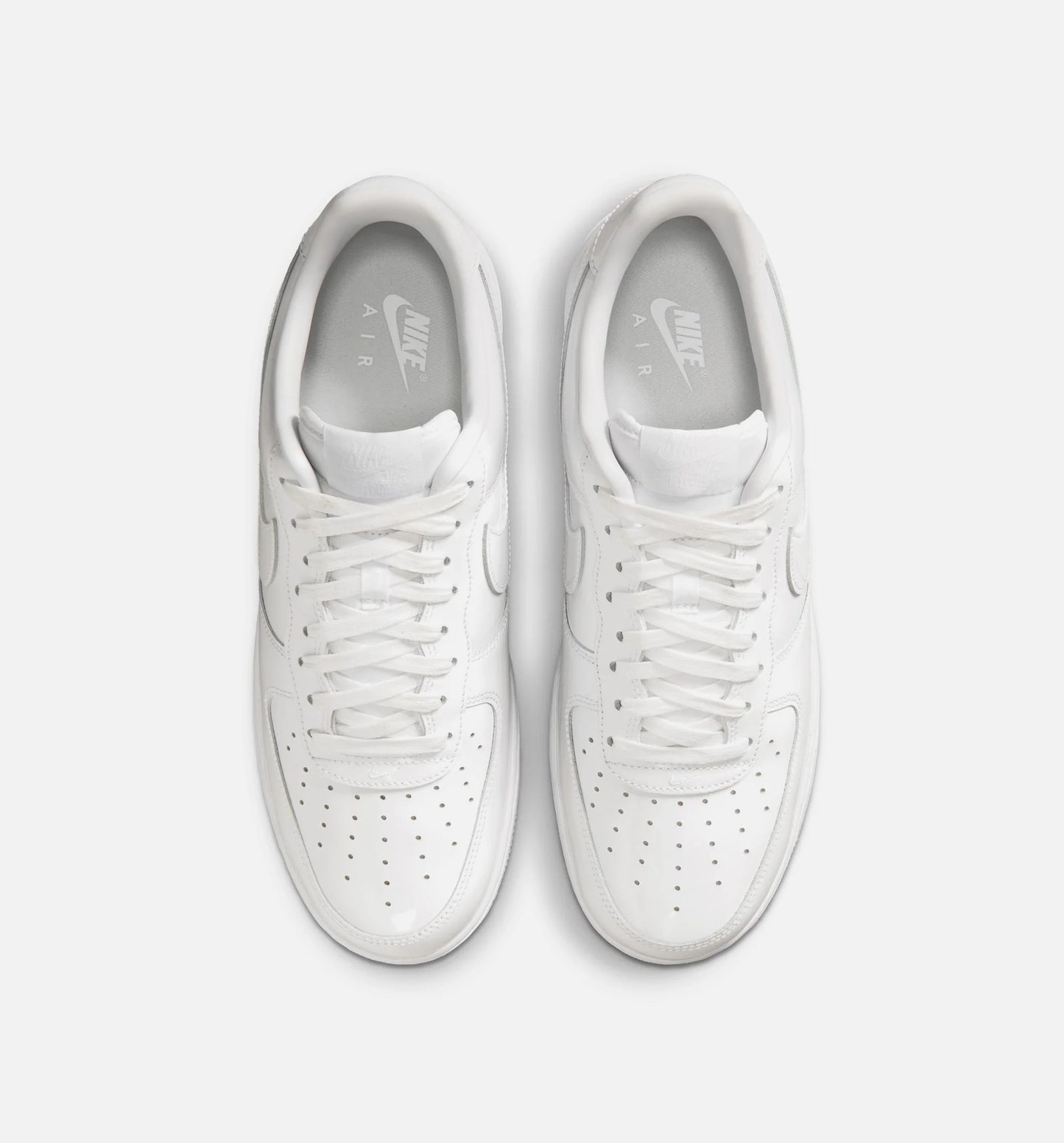 Air Force 1 07 Patent Leather Mens Lifestyle Shoe White