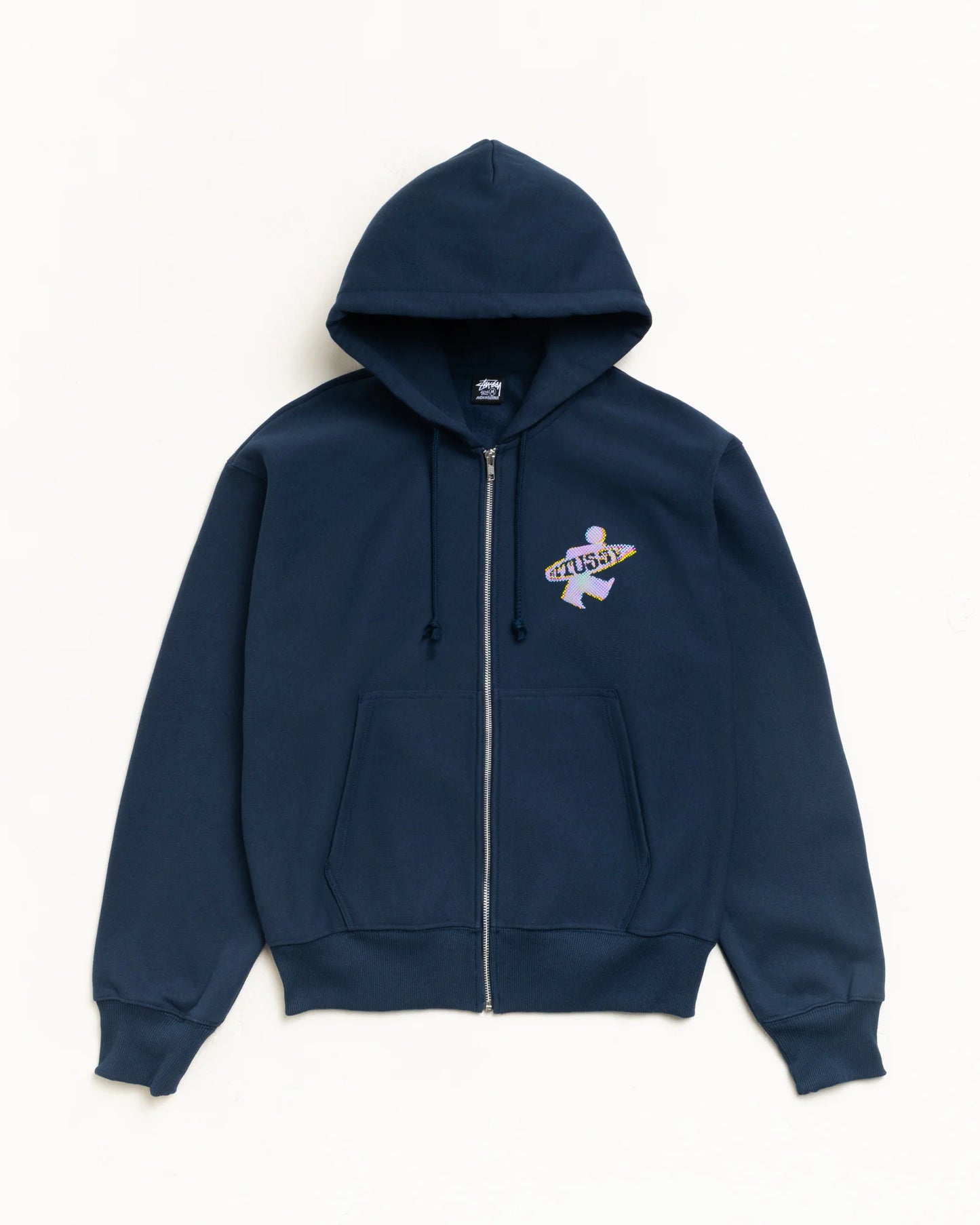 DOT SURF PUFF PRINT ZIP HOODIE
