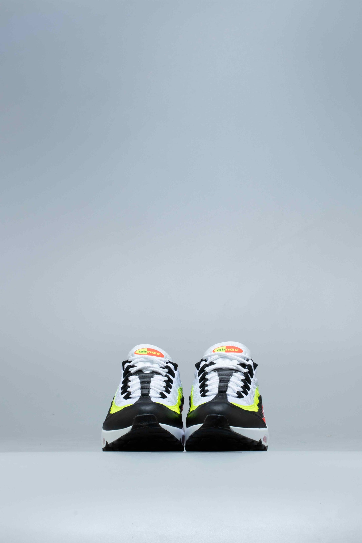 Air Max 95 SE Mens Shoes Black White Volt Solar Red