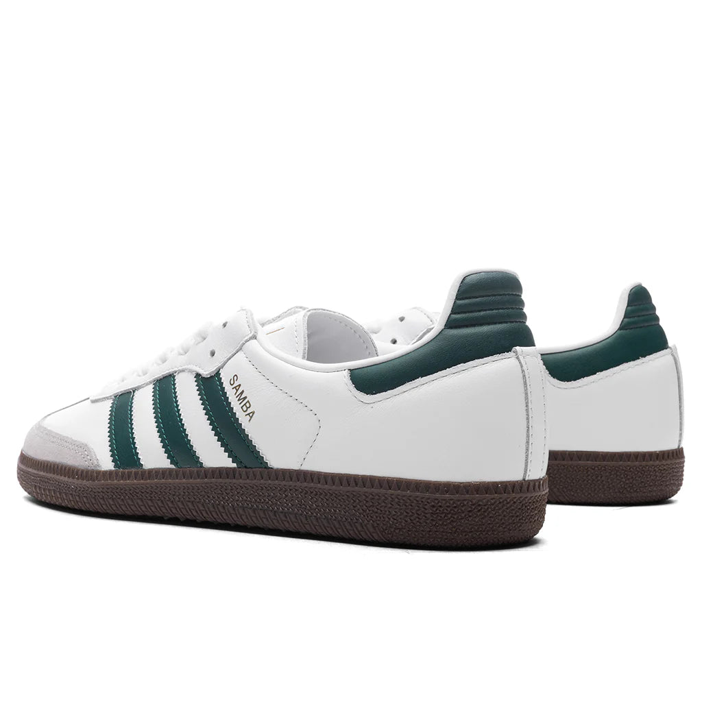 Samba OG Cloud White Core Green Core Granite