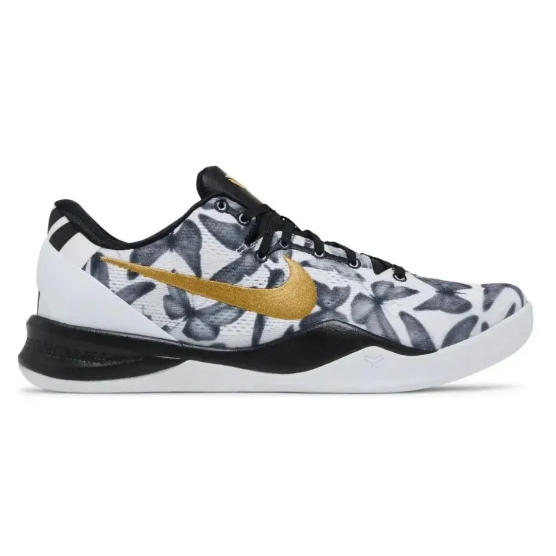 Tênis Nike Kobe 8 Protro Mambacita White Metallic Gold Black