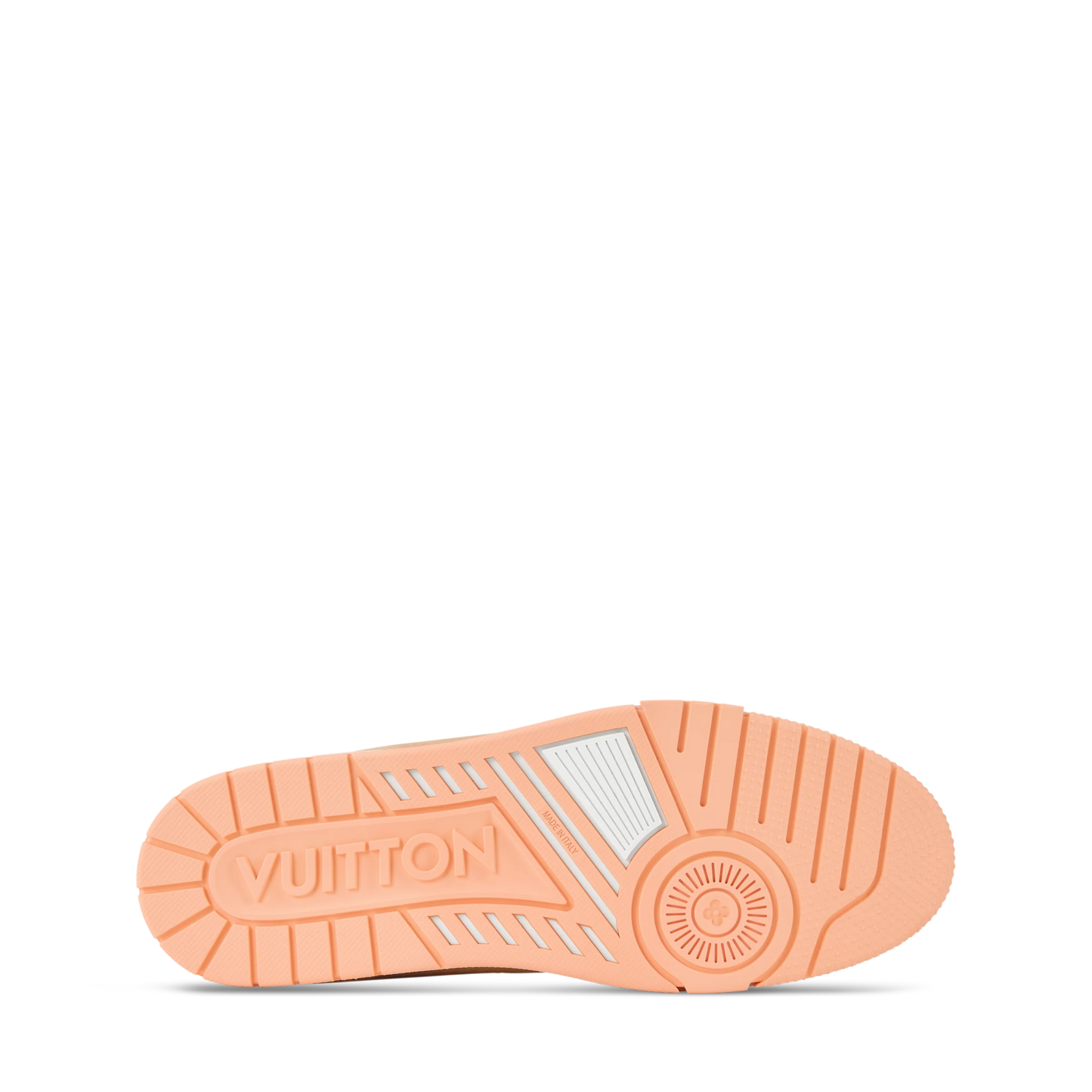 LV Trainer Sneaker Monogram printed canvas Orange