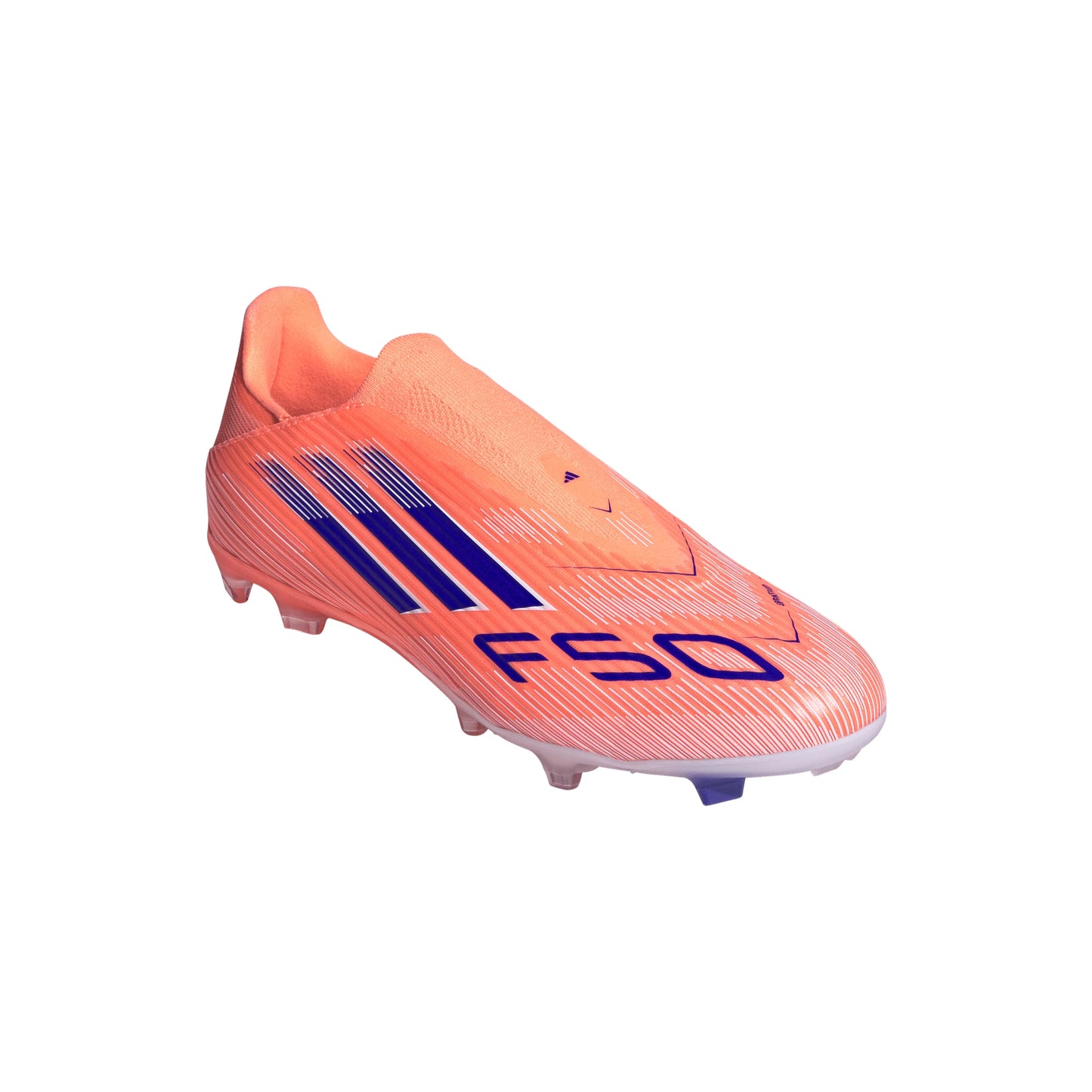 adidas F50 League Laceless FG MG Mens Soccer Cleats Orange Blue White