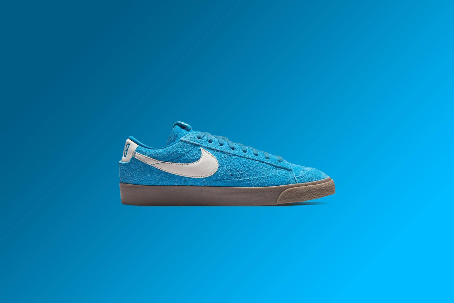 Nike x Devin Booker x Chevrolet Blazer Low Book Surf Blue QS Surf Blue Sail Gum Dark Brown
