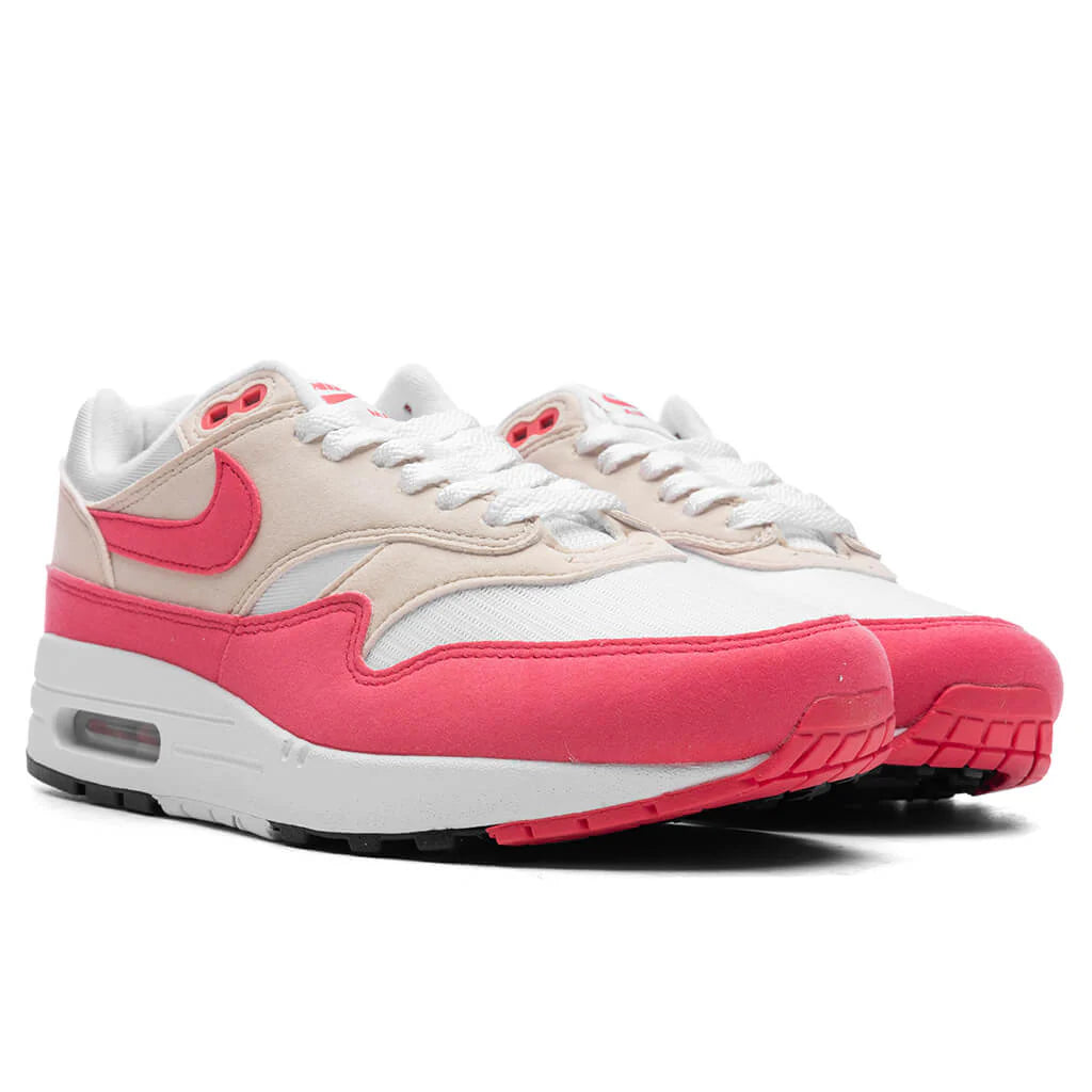 Womens Air Max 1 87 White Aster Pink Light Orewood Brown Black