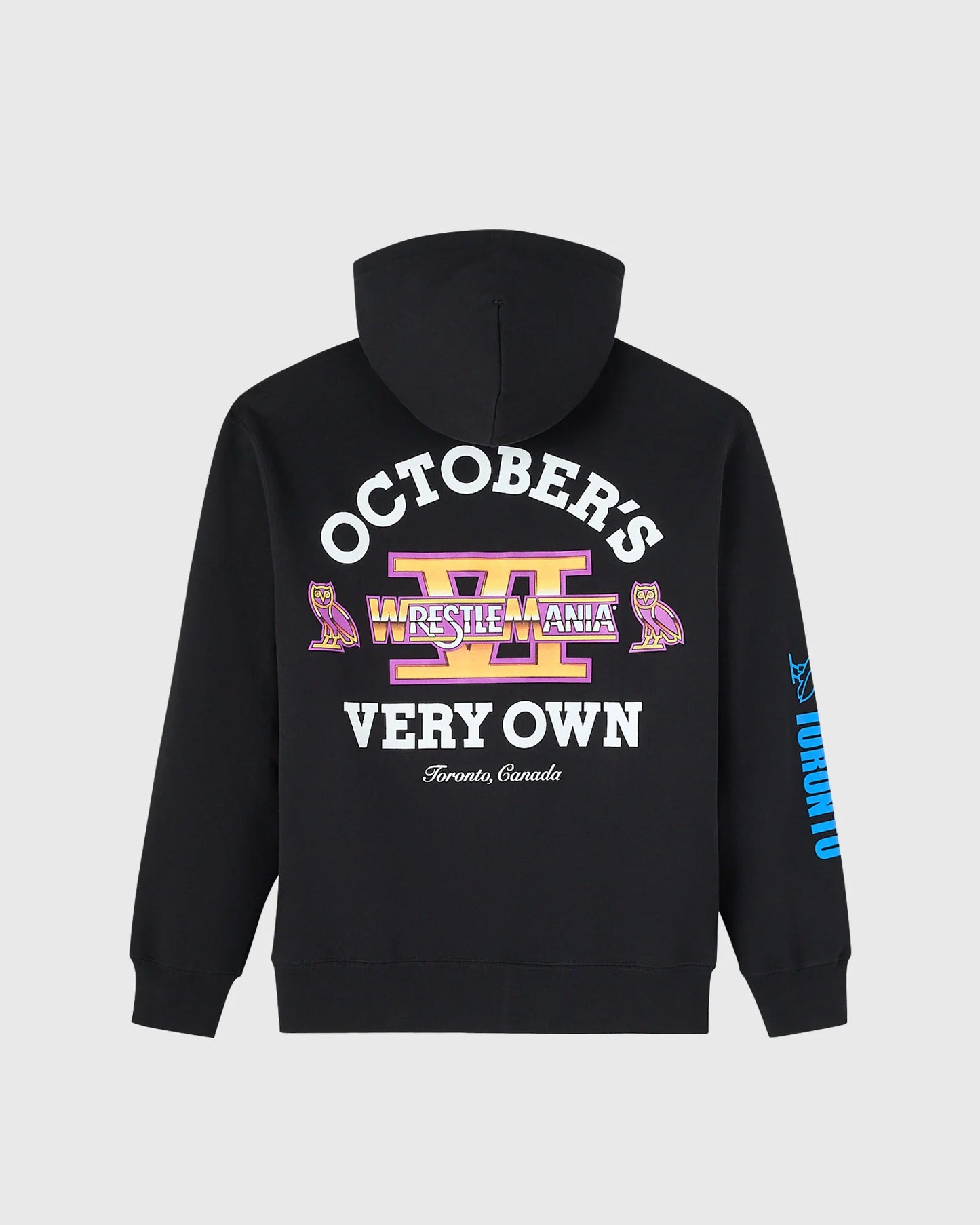 WWE Wrestlemania VI Full Zip Hoodie Black