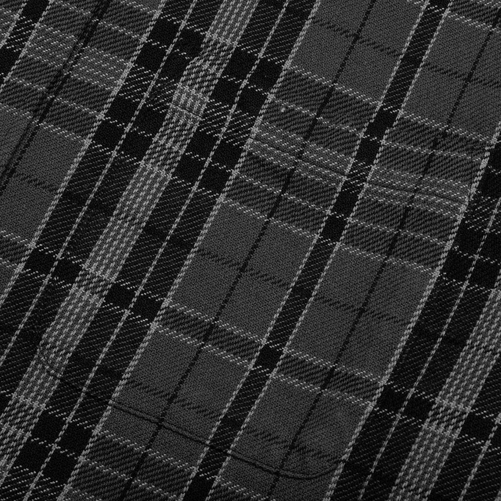 Stones Plaid Shirt Black