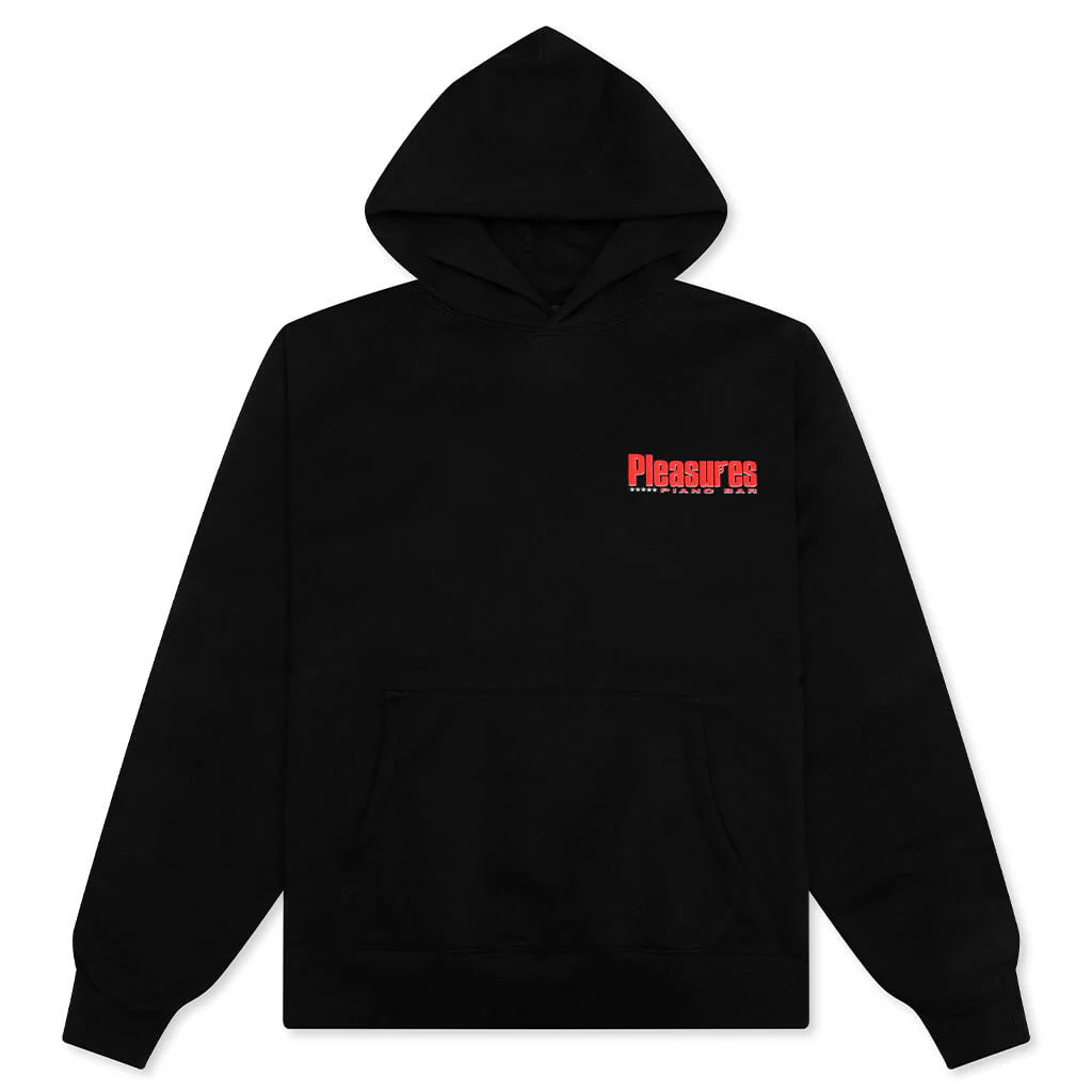 Piano Bar Hoodie Black
