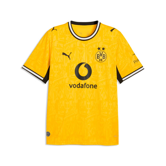 PUMA Borussia Dortmund Home Mens Soccer Jersey 2026 Yellow Black