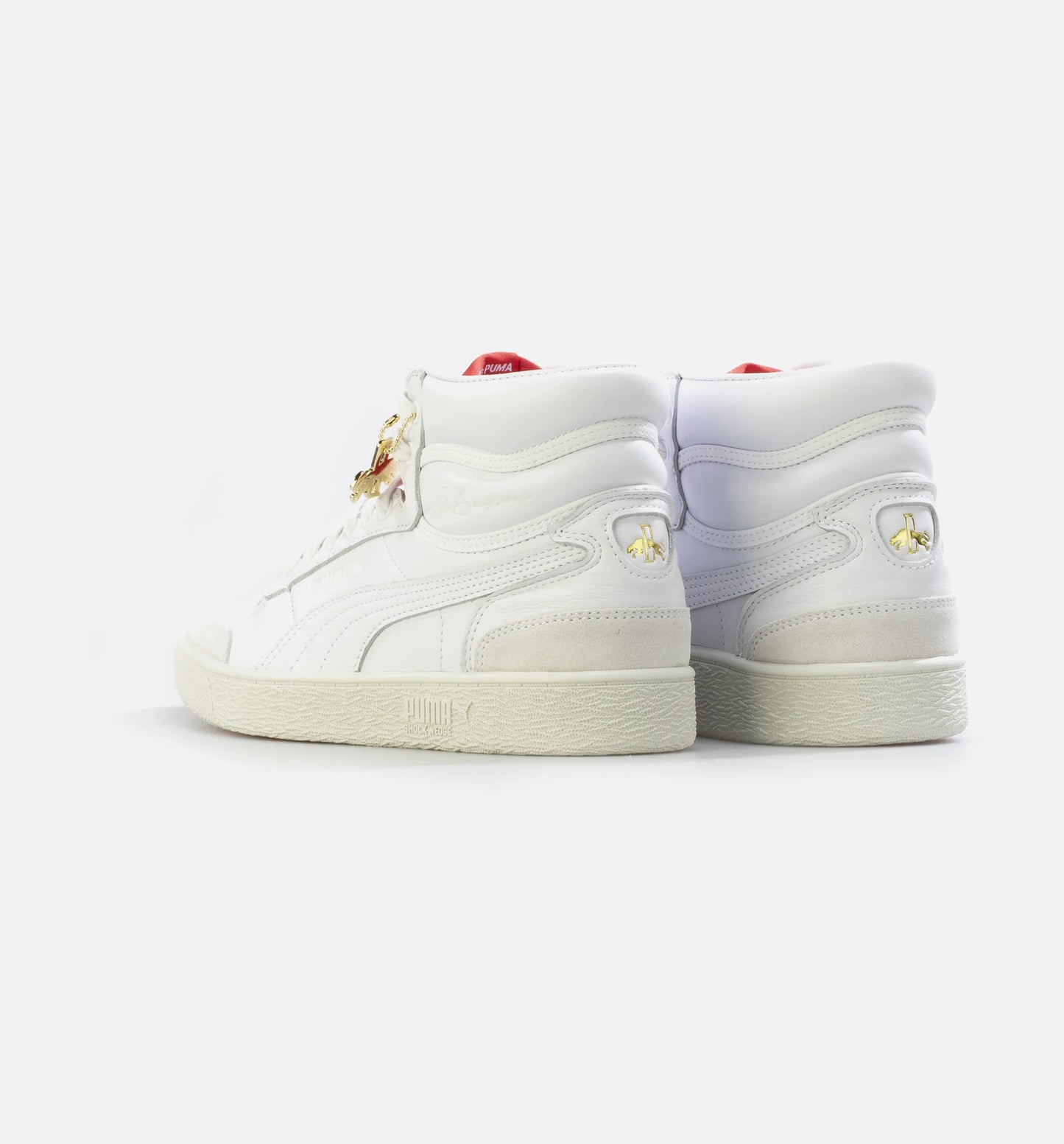 Ralph Sampson Mid Rudolf Dassler Lagacy Mens Lifestyle Shoe White Red
