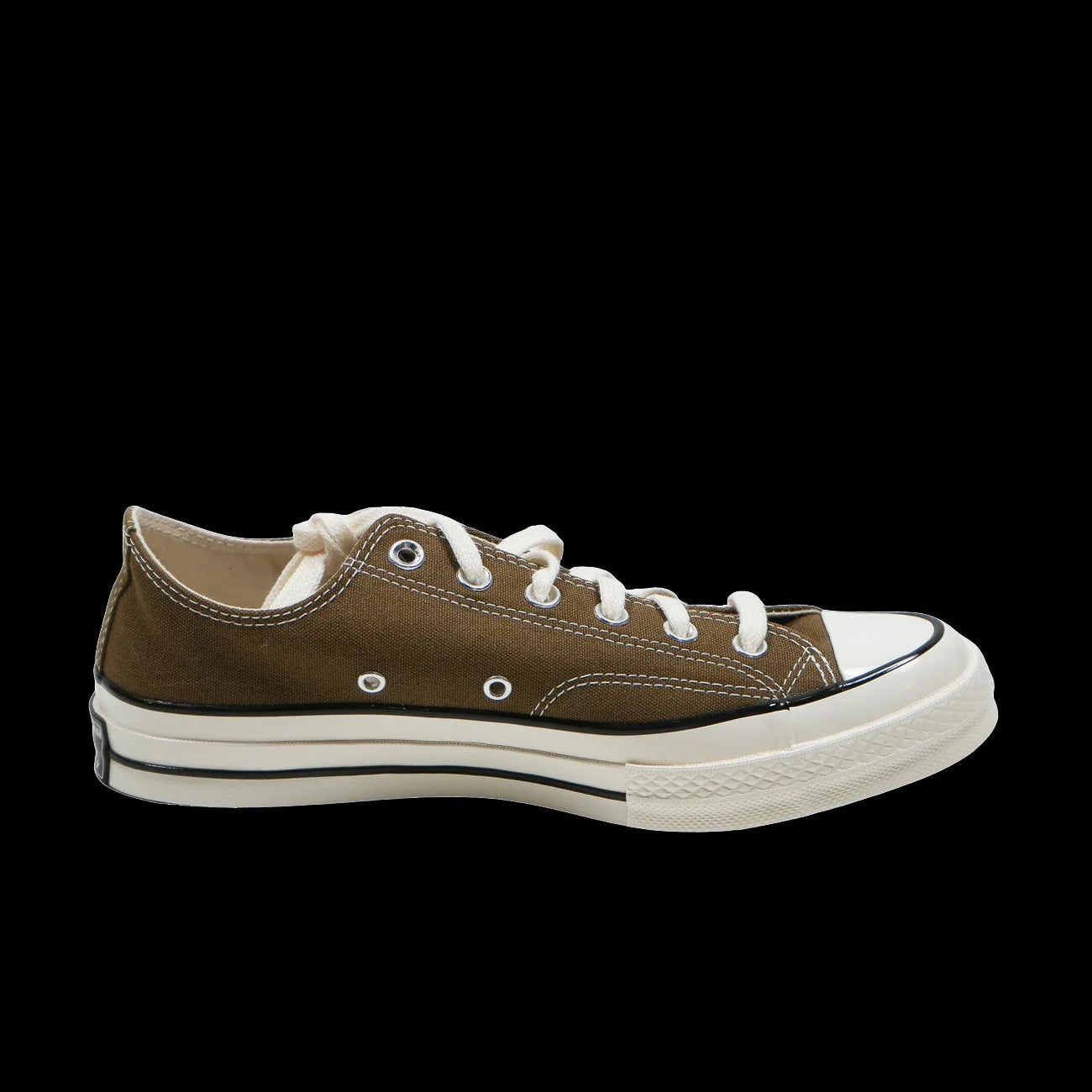 Converse Chuck 70 Ox Low Top Bog Brown Egret Black
