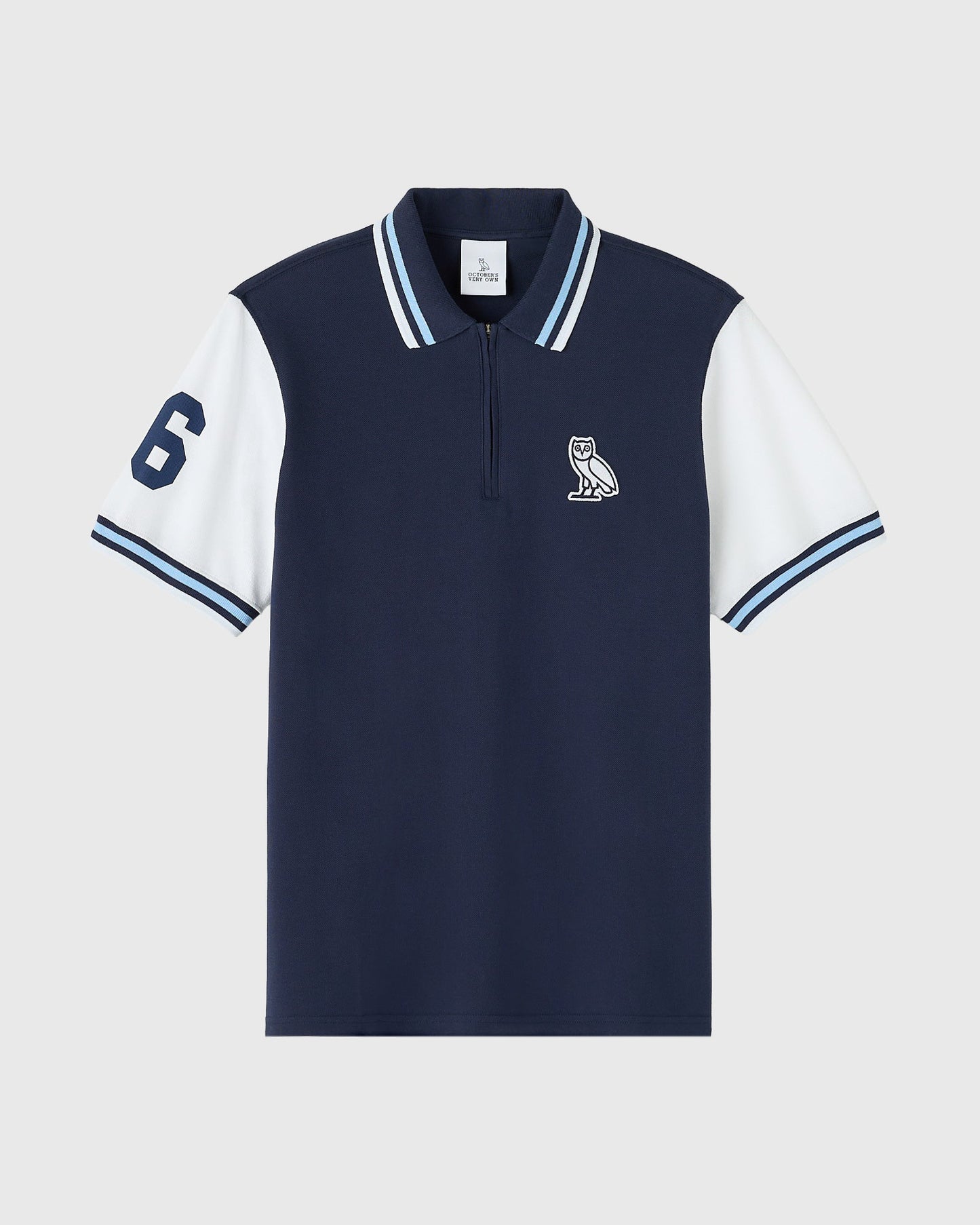 Quarter Zip Short Sleeve Polo