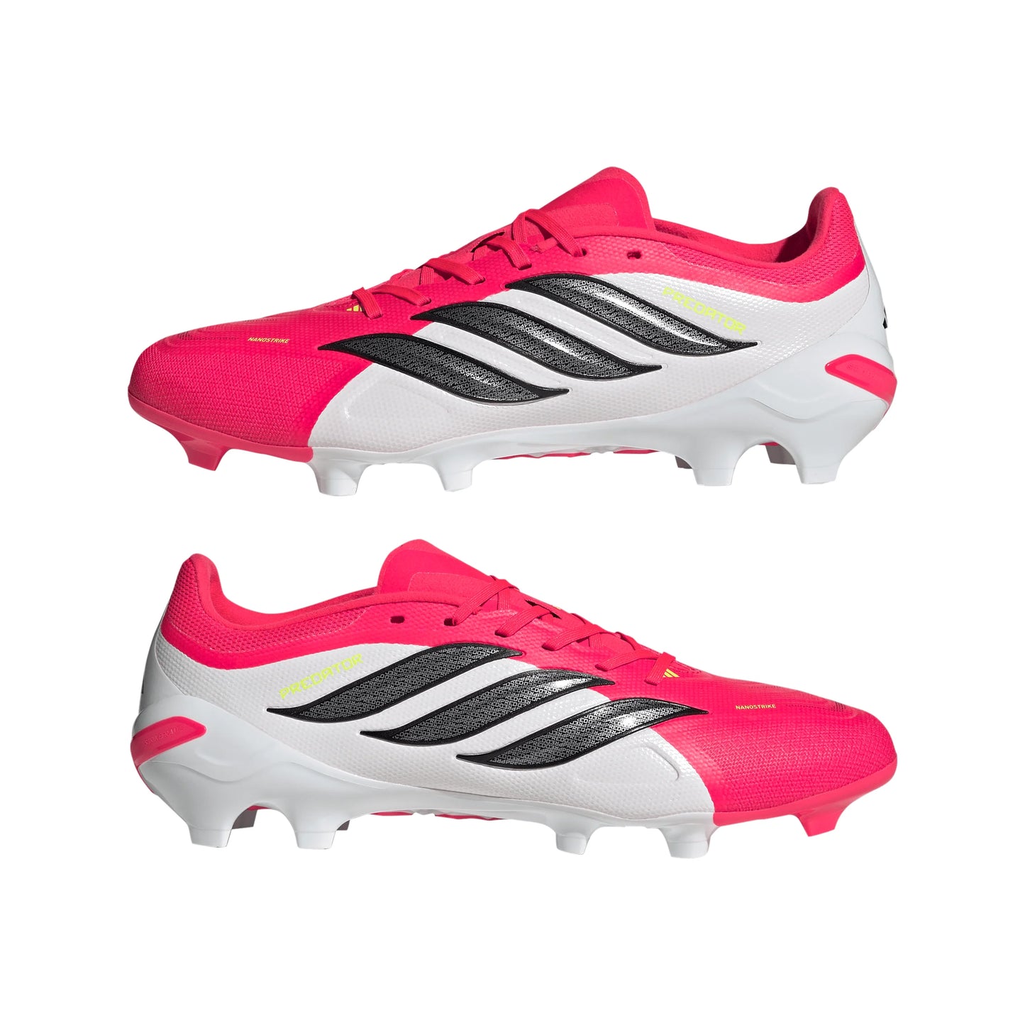 adidas Predator League FG Firm Ground Mens Soccer Cleats Red Black White