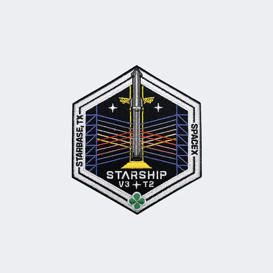 STARSHIP MILESTONE V3T2 MISSION PATCH