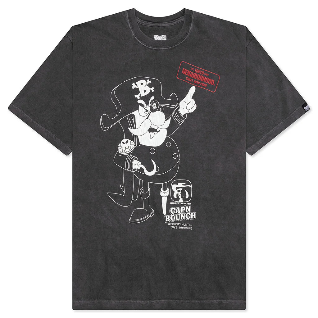 Neighborhood x Bounty Hunter S S Tee 1 Black