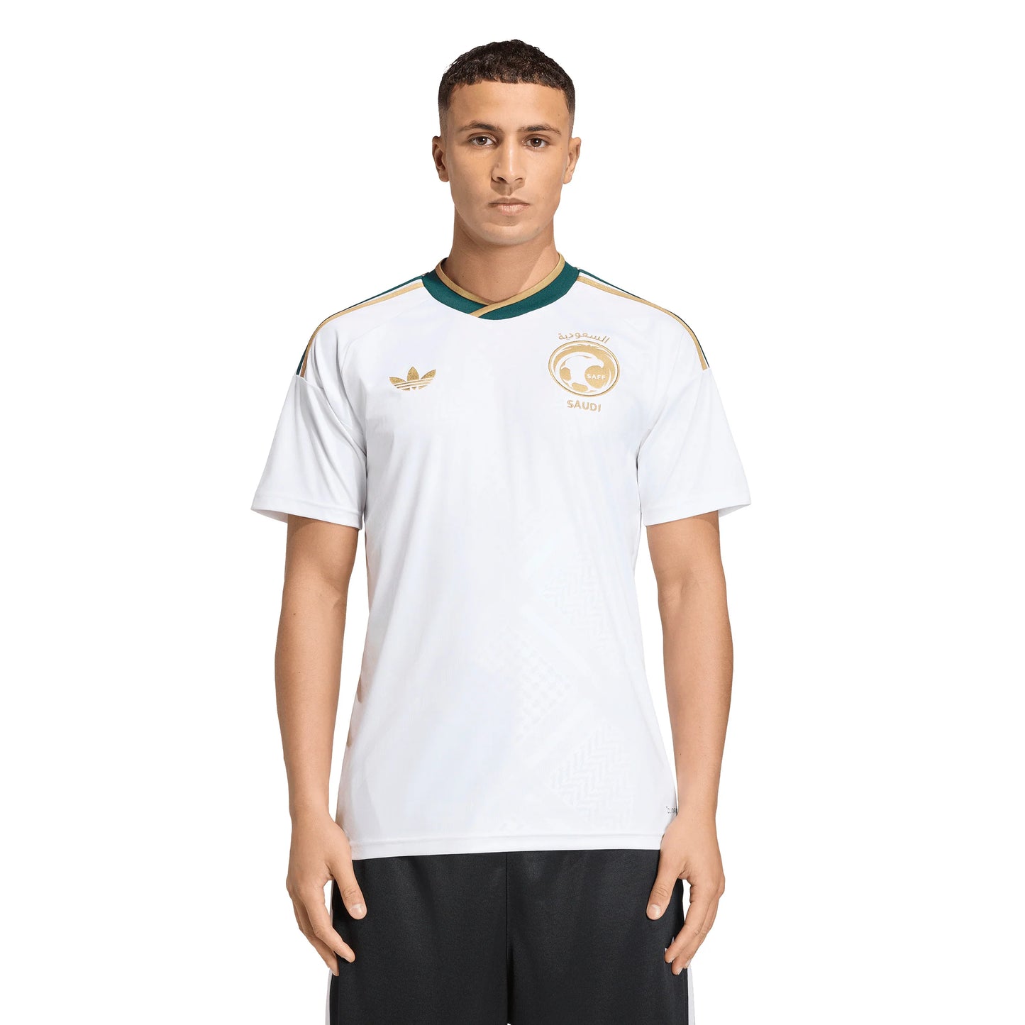 adidas Saudi Arabia Away Mens Soccer Jersey 2026 White