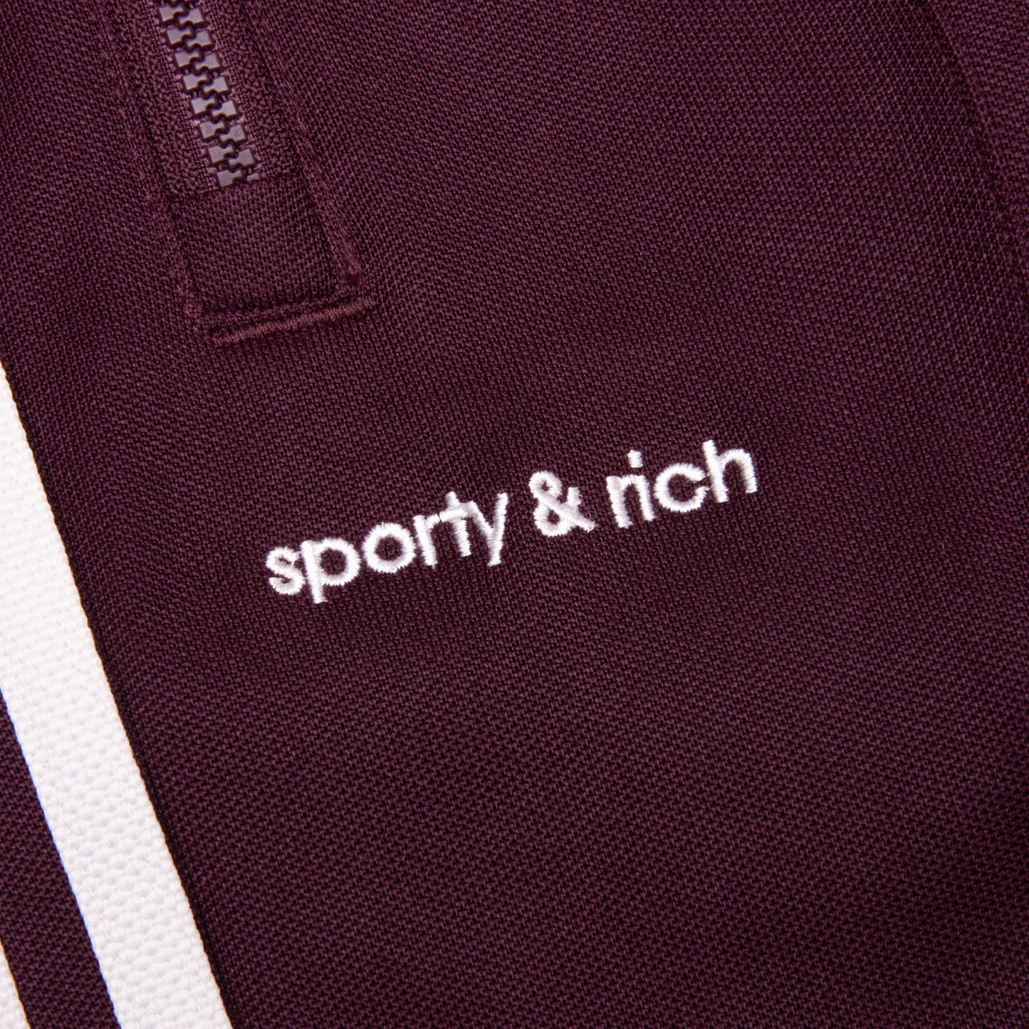 Adidas x Sporty Rich Track Pant Maroon