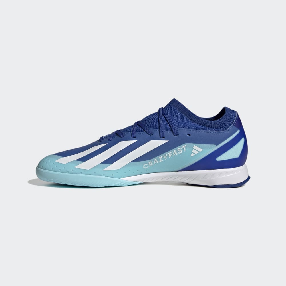 adidas X Crazyfast3 IN Indoor Soccer Shoes Royal White