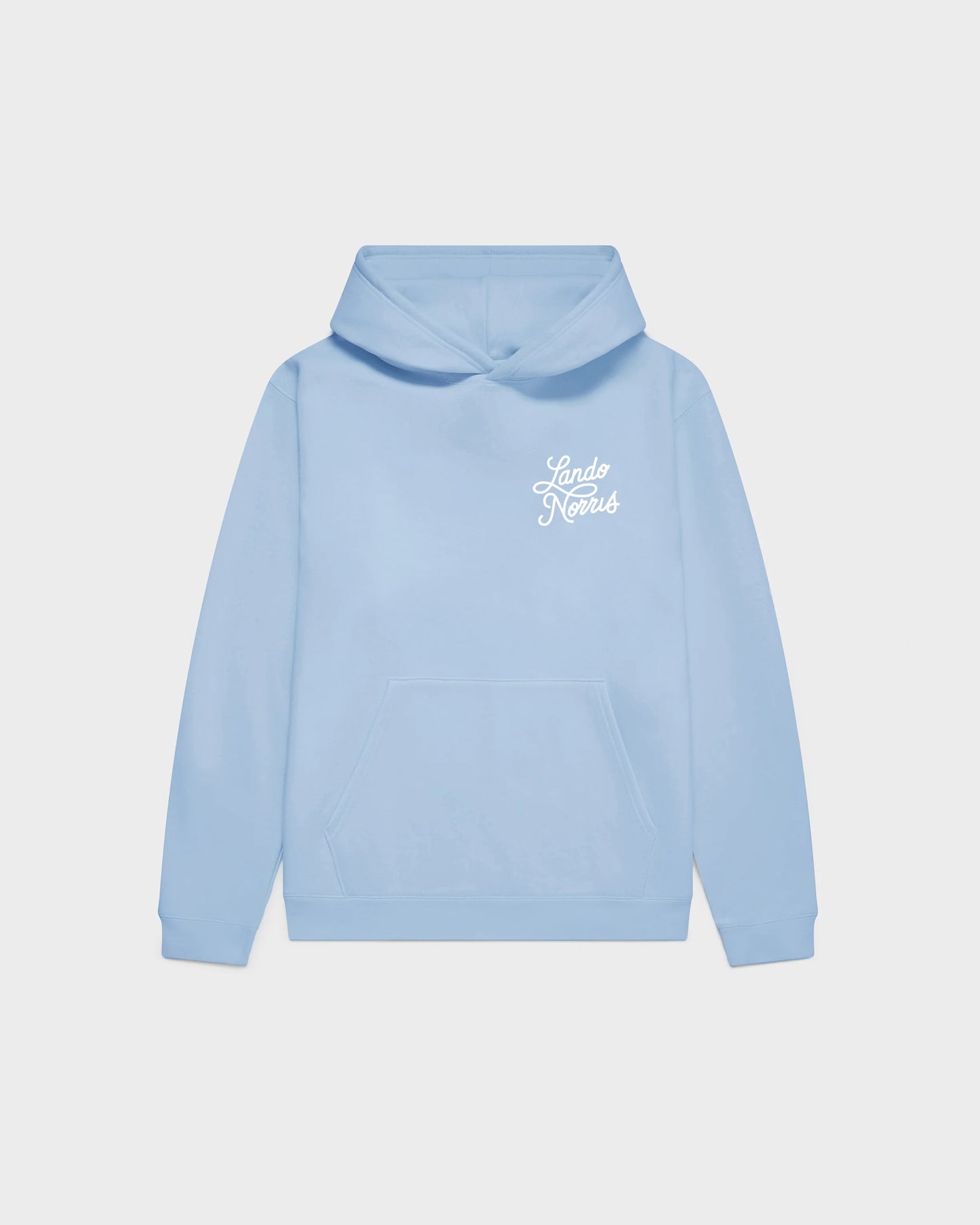 KIDS SCRIPT HOODIE BLUE
