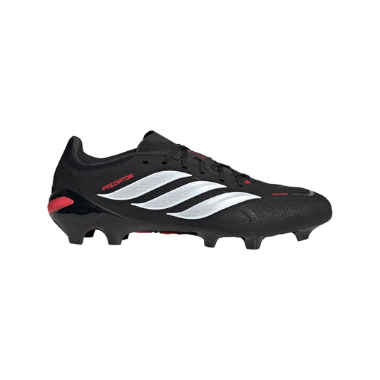 adidas Predator League FG Firm Ground Mens Soccer Cleats Black White Red