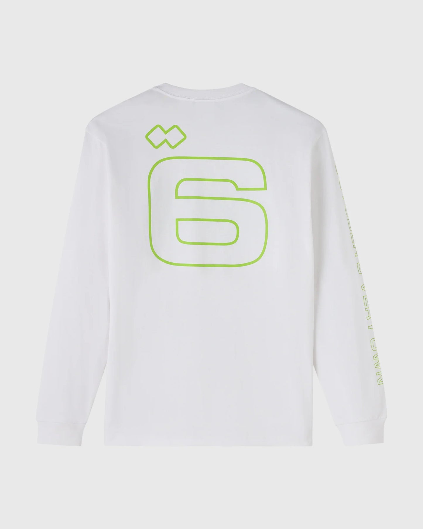 Circuit Long Sleeve Tee White