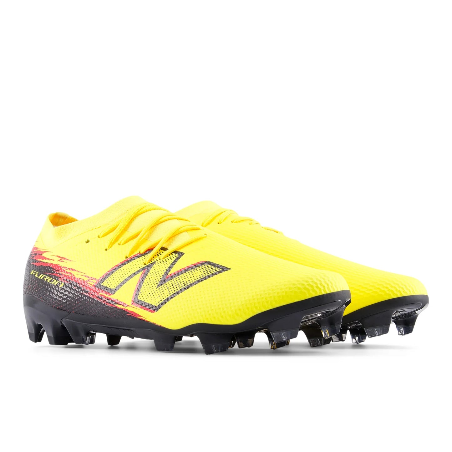 New Balance Furon Team V8 FG Firm Ground Mens Soccer Cleats Punch Yellow