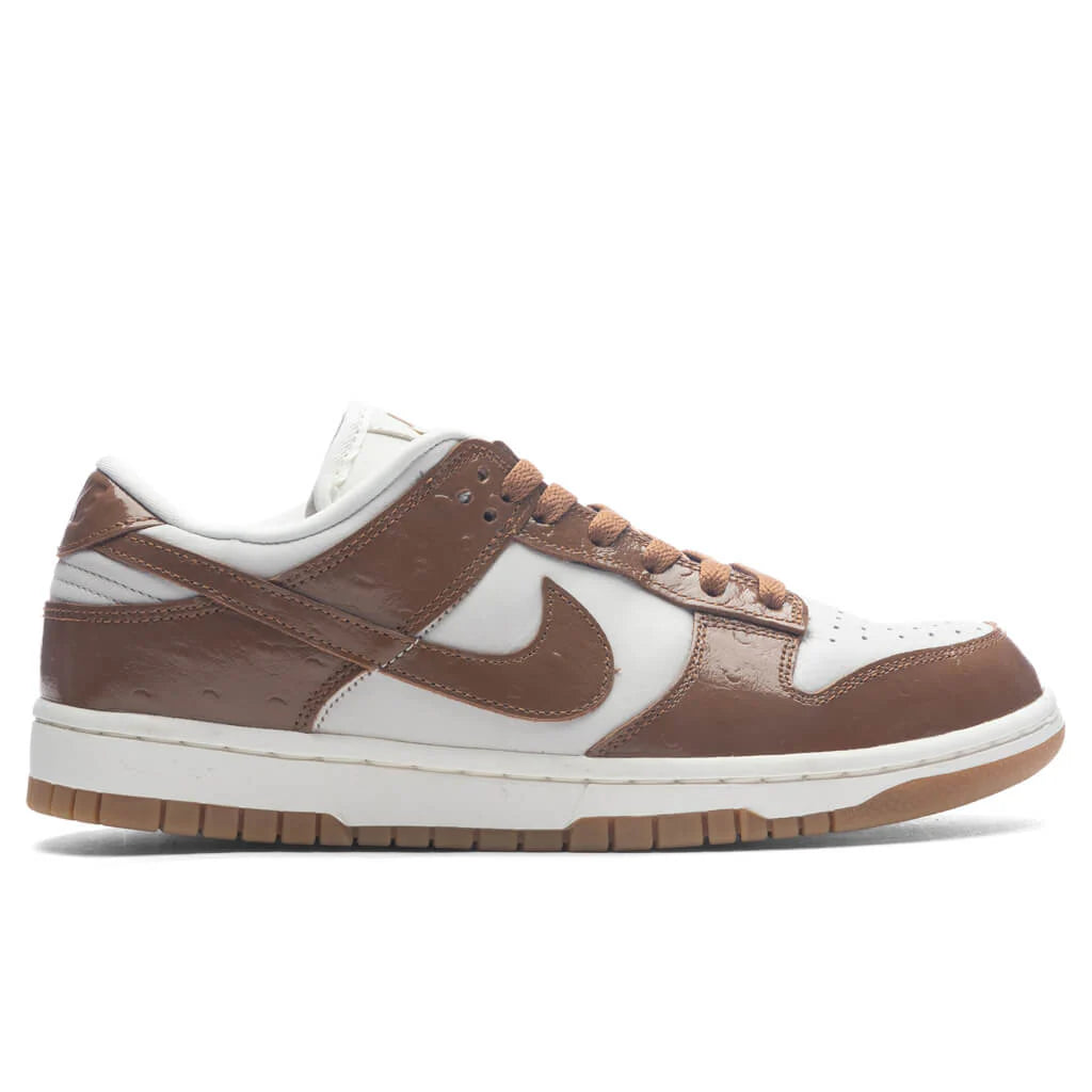 Womens Dunk Low LX Phantom Ale Brown Metallic Gold