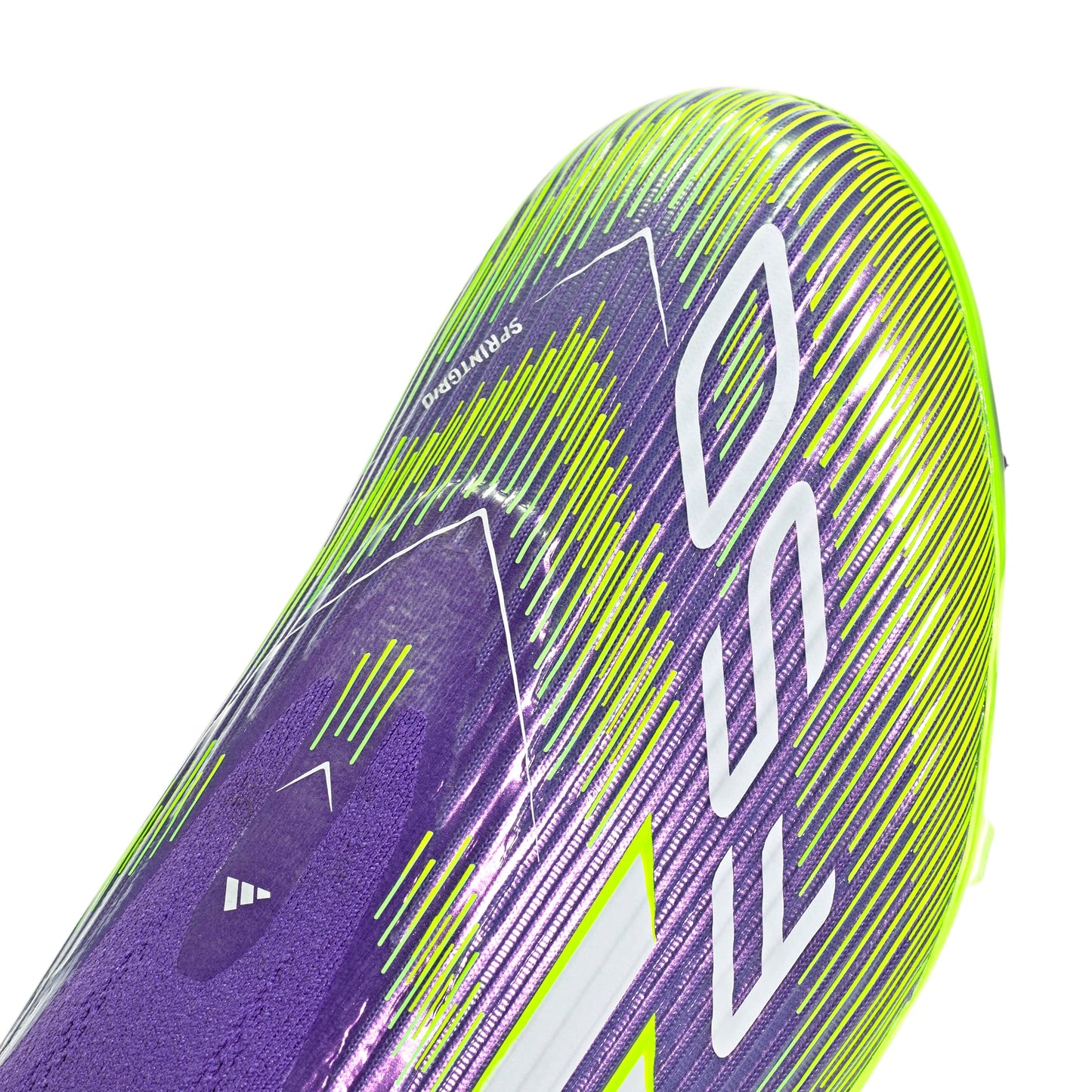 adidas F50 League Laceless FG MG Mens Soccer Cleats Purple White Lemon
