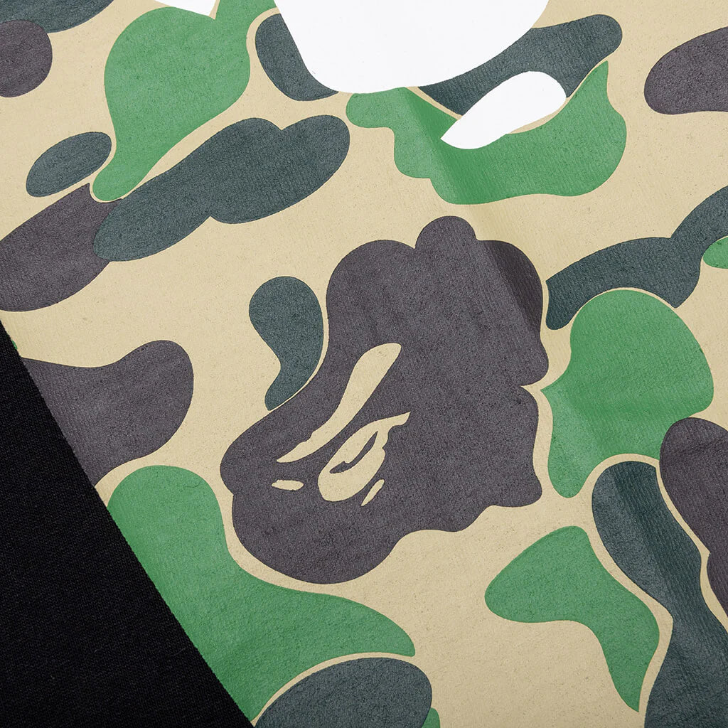 Abc Camo Side Big Ape Head Tee Black Green