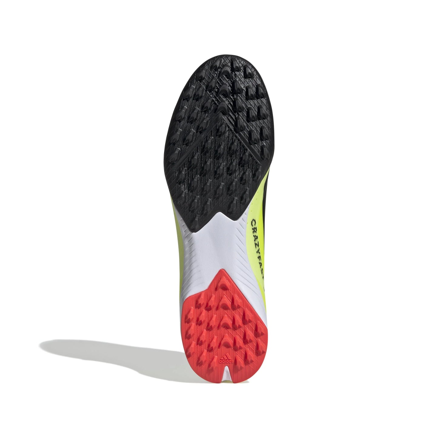 adidas X Crazyfast League Laceless TF Laceless Turf Boots Solar Yellow Black White
