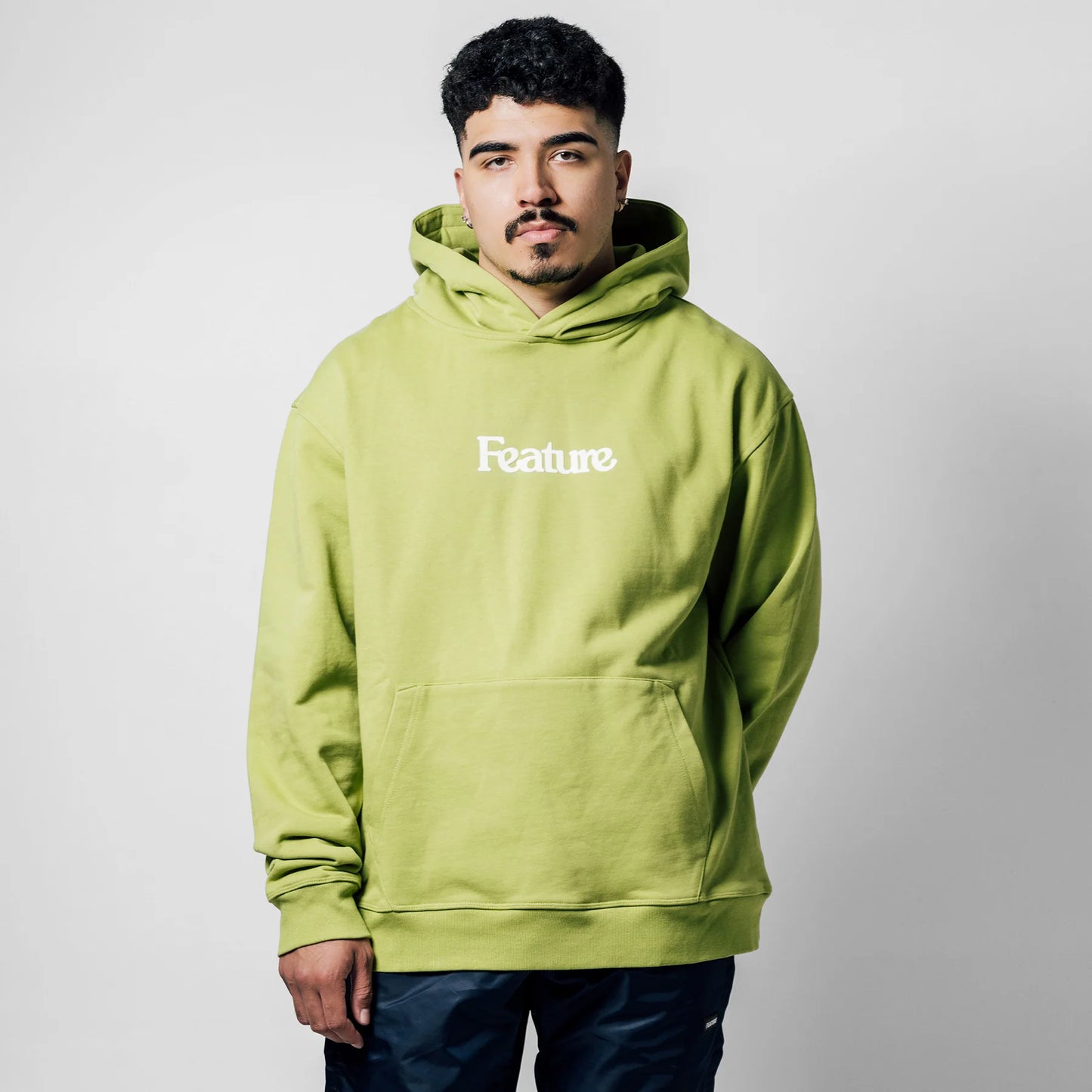 Academy Hoodie Black White