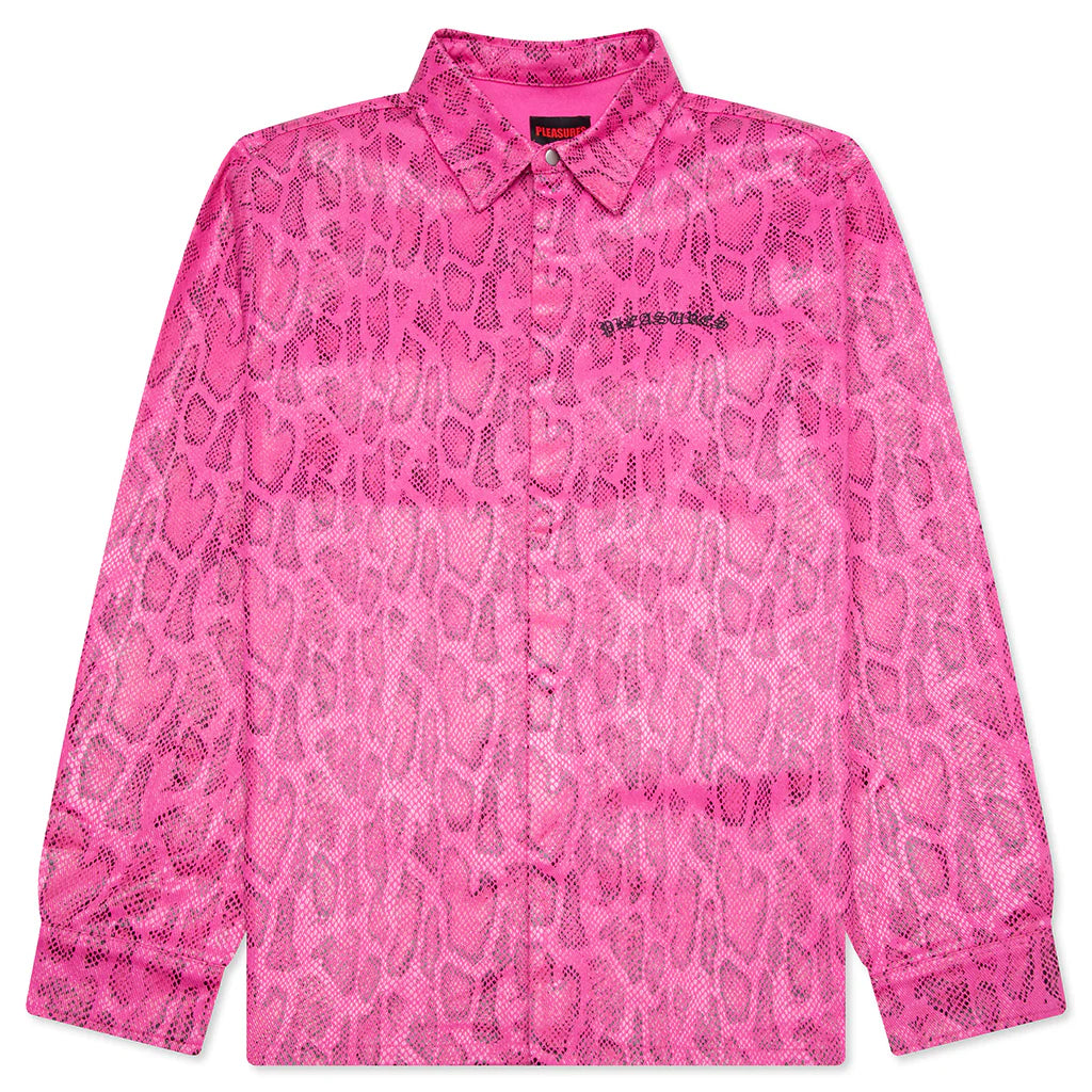 Anaconda Overshirt Pink
