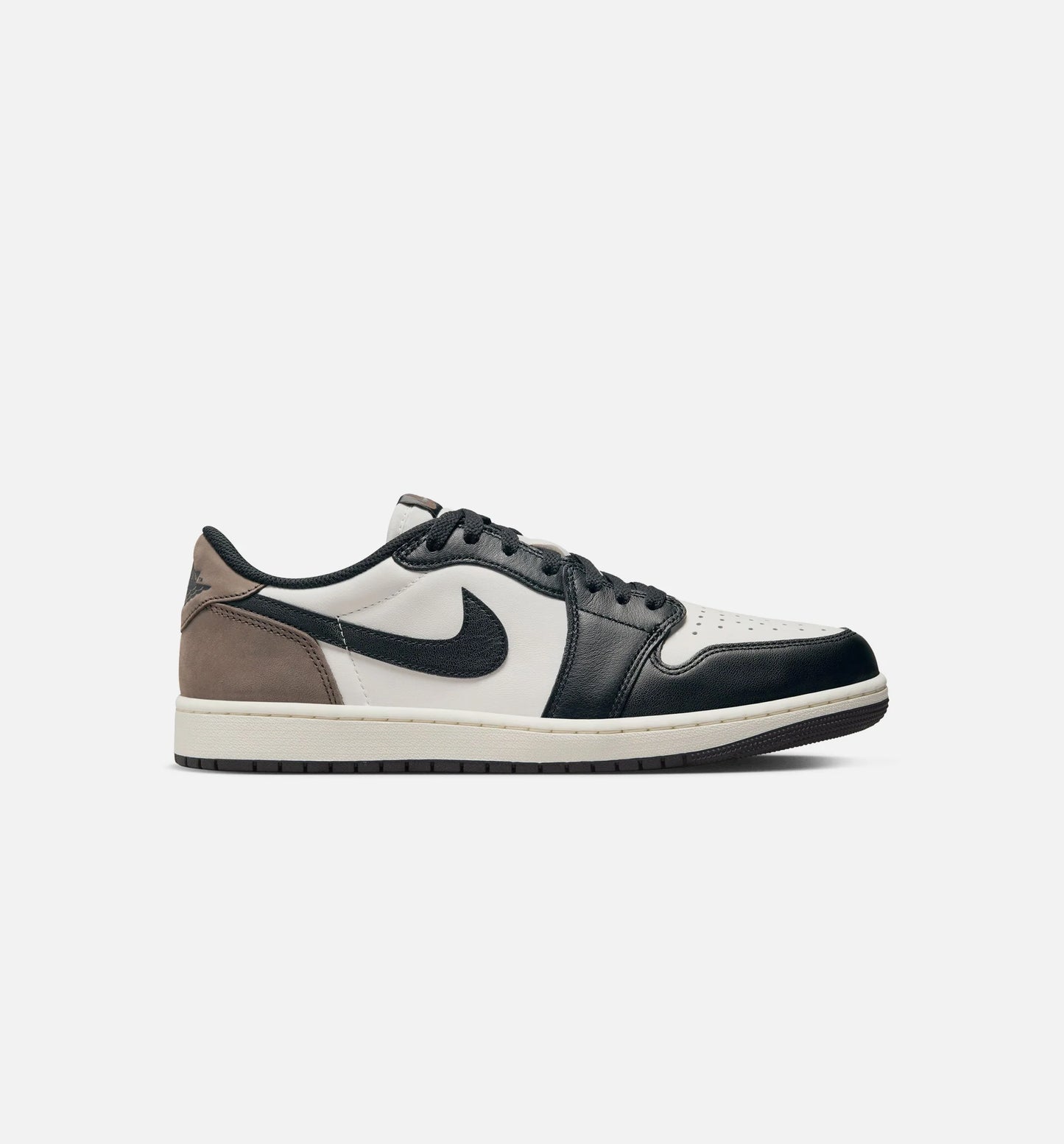 Air Jordan 1 Retro Low Mocha Mens Lifestyle Shoe Sail Black Dark Mocha