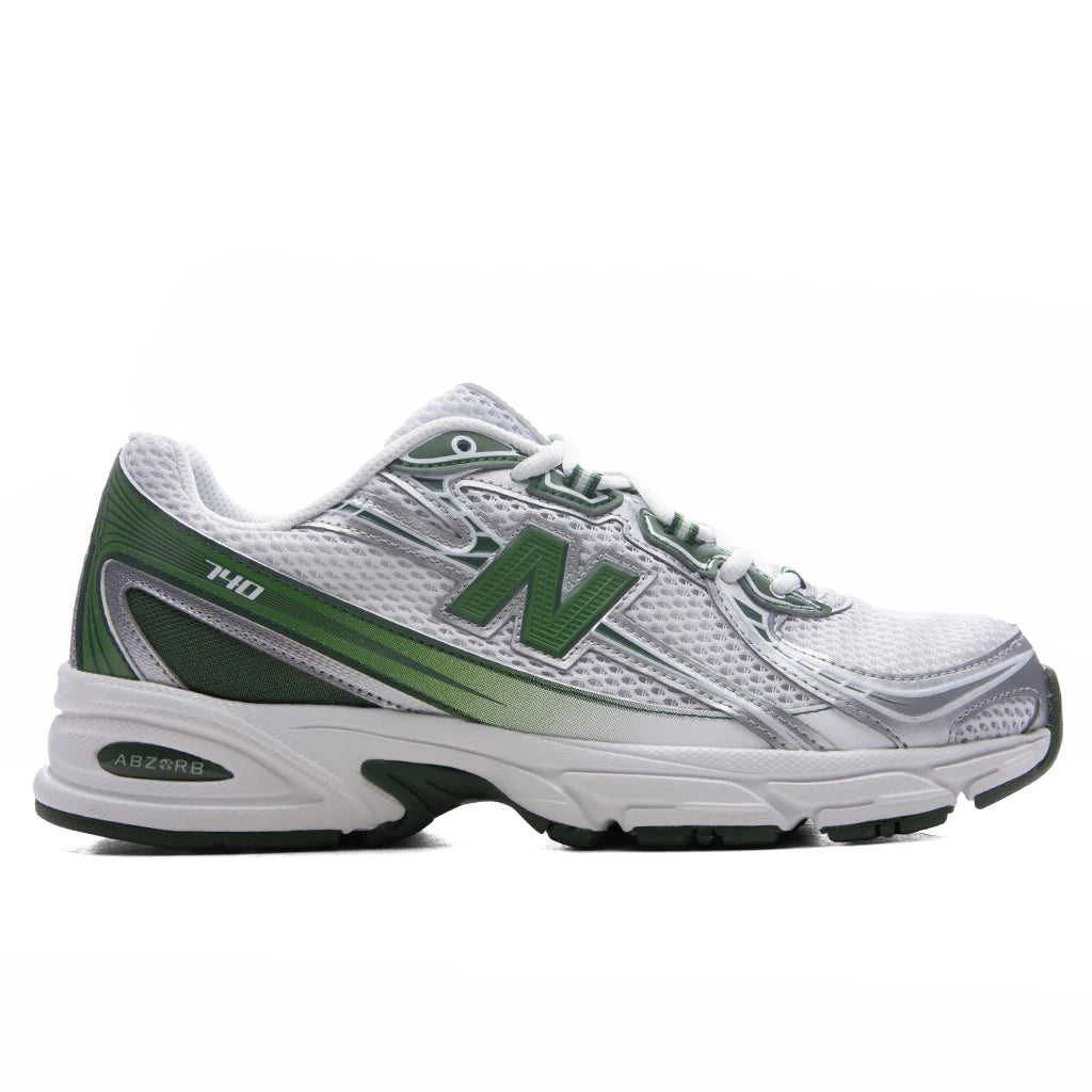740 White Alpine Green Silver Metallic