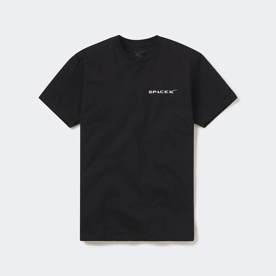 Mens Crew Dragon Schematic T Shirt