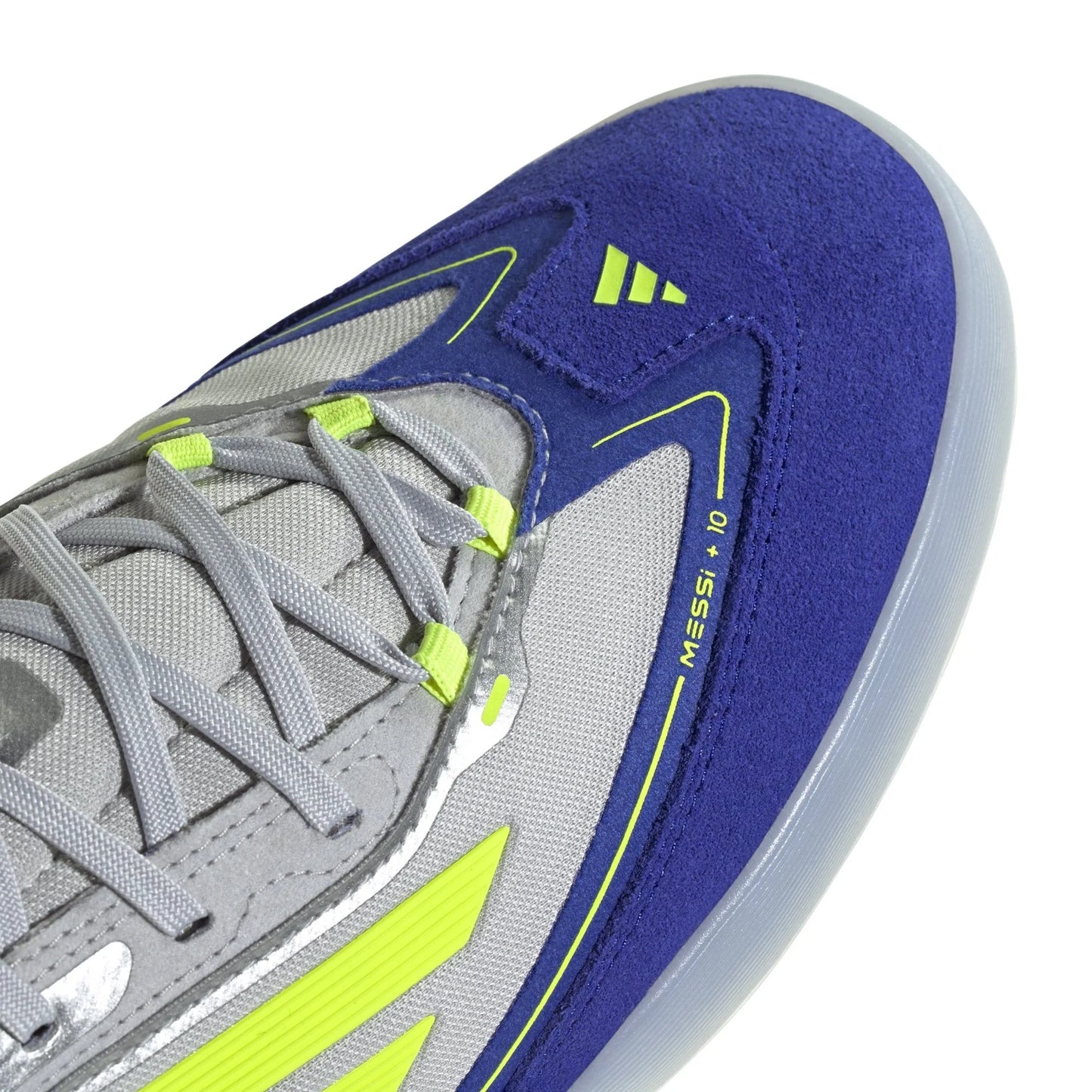 adidas F50 Messi Freestyle Indoor Boots Silver Yellow Blue