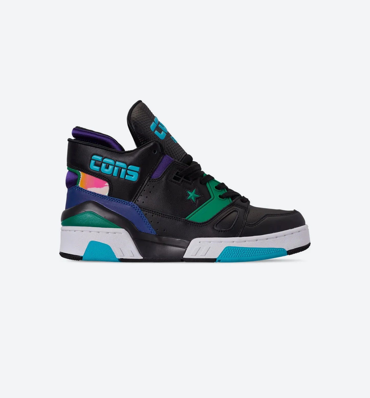 Converse ERX 260 Jewel Mid Mens Basketball Shoe Black Court Purple Bold Jade