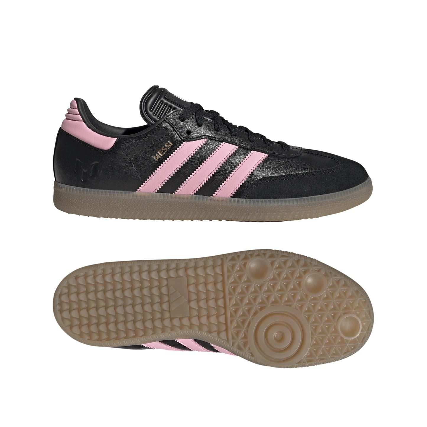 adidas Samba Messi Boots Indoor Black Pink Gold