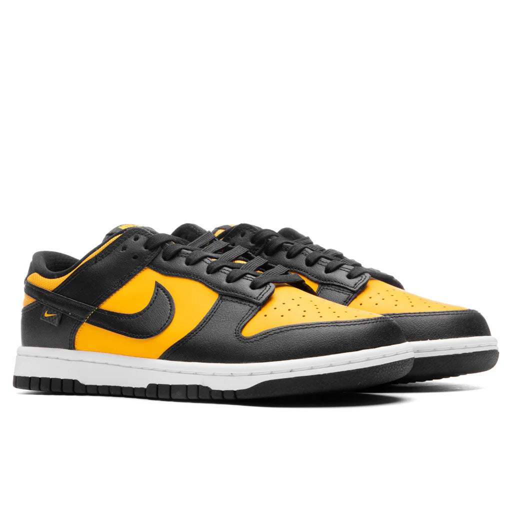 Dunk Low Retro Black University Gold White
