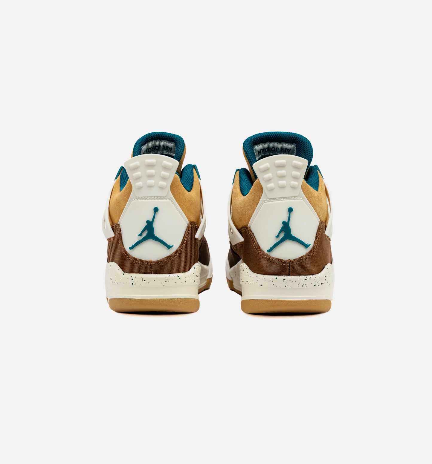 Air Jordan 4 Retro Cacao Wow Grade School Lifestyle Shoe Cacao Wow Geode Teal Free Shipping