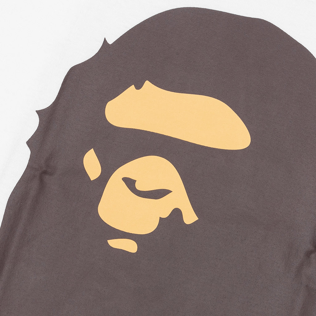 Big Ape Head Tee White
